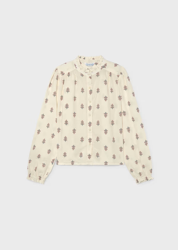 Blusa estampada chica Mayoral