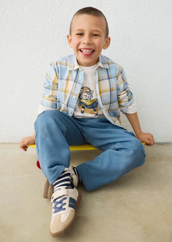 Camisa cuadros niño Mayoral