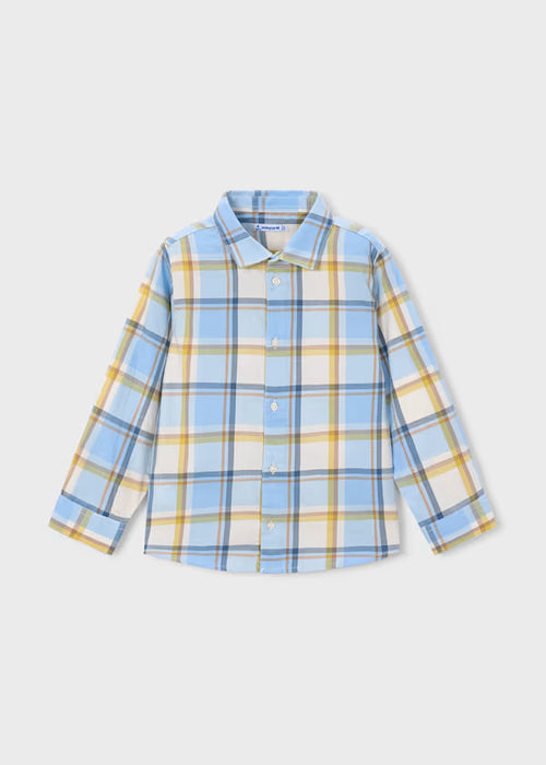 Camisa cuadros niño Mayoral