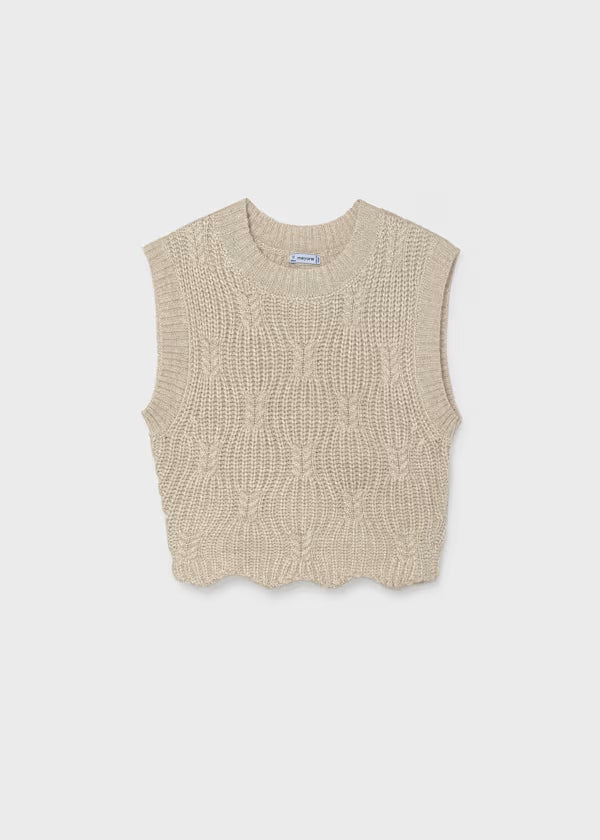 Chaleco tricot chica Mayoral