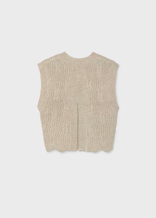 Chaleco tricot chica Mayoral