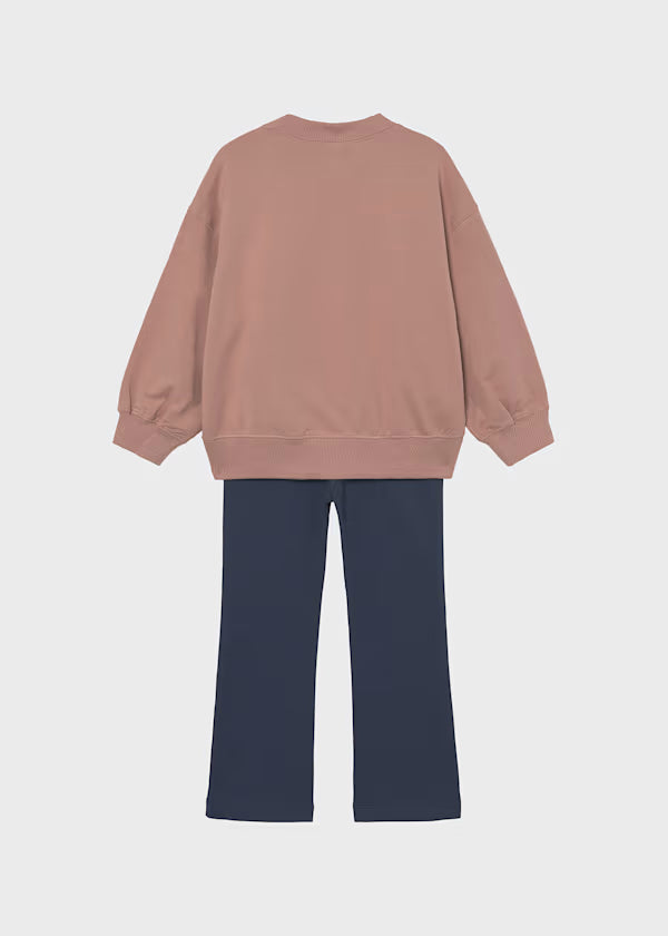 Conjunto legging y sudadera perro niña  Mayoral