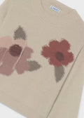 Jersey intarsia flores chica Mayoral